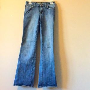Suzy Blue Denim Bellbottom Jeans